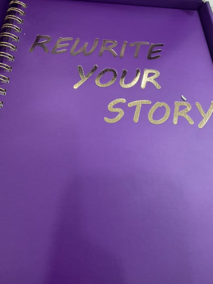 Girl hold my hand journal